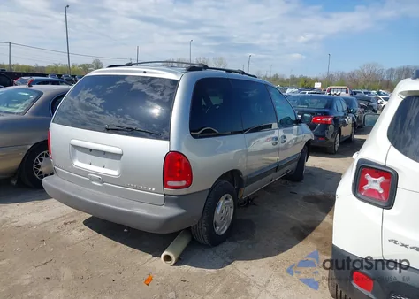 2000 Dodge Caravan Se из США, поврежденный, VIN 2B4GP45G7YR614145